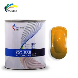1K High Gloss Basecoat Medium Yellow Car Paint