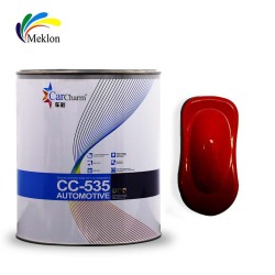 1K Good Price Car Refinish Base Coat High Solid  Bright Red Car Paint