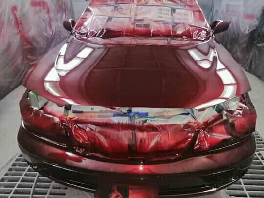 Orange Red Auto Refinish Coating is formulated