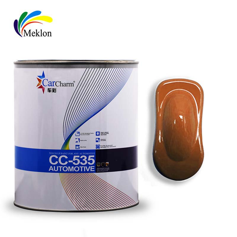Fast Dry Car Paint 1K Copper Pearl Color Basecoat Manufacturer
