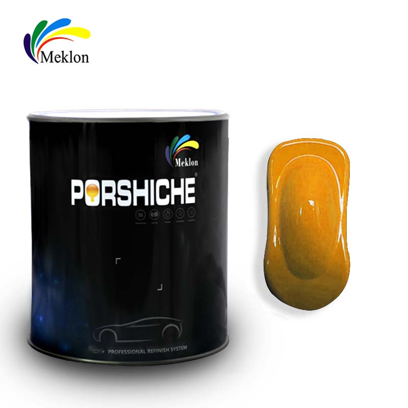 2K Auto Body Painting Car Automotive Medium Yellow Car Paint Factory