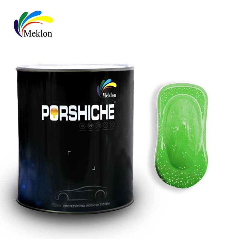 Car Paint Good Performance Yellow Green Automotive Refinish Coating