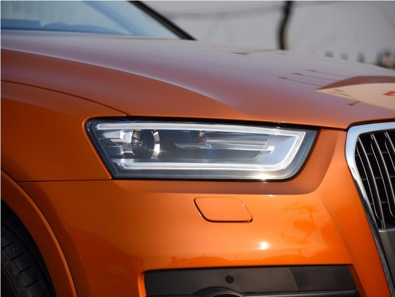 PavCarPaint Audi LX2U Samoa Orange Finished car paint