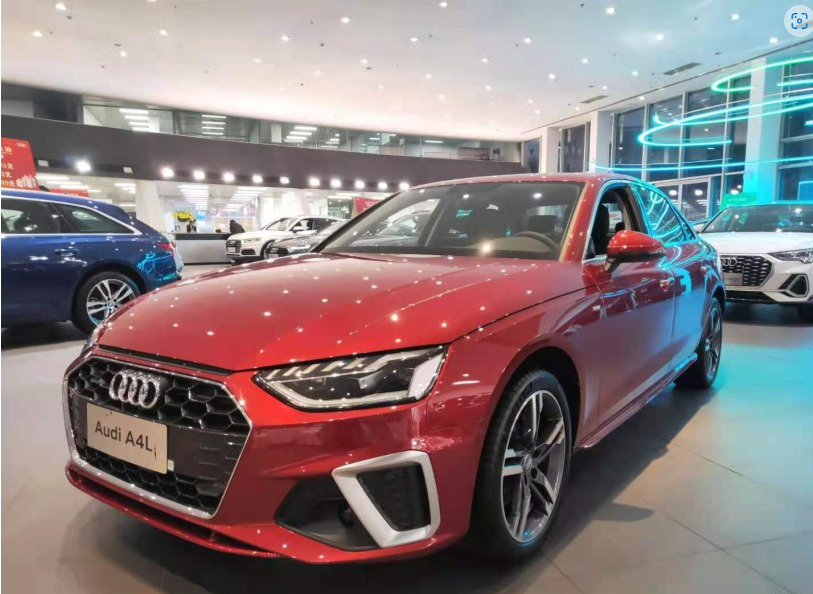 PavCarPaint Audi LY3S Matador Red Finished car paint