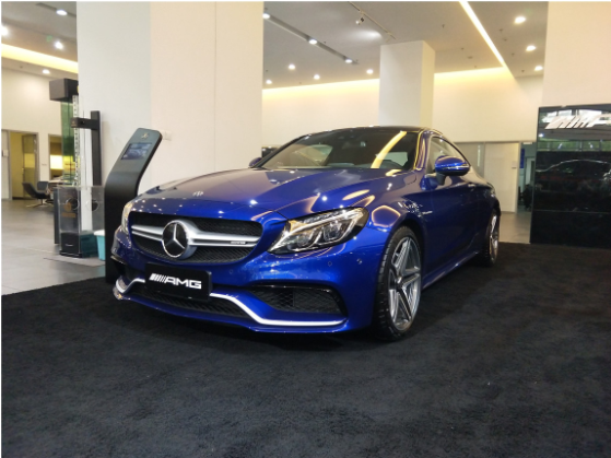 PavCarPaint Mercedes 896 Sapphire Blue Finished car paint