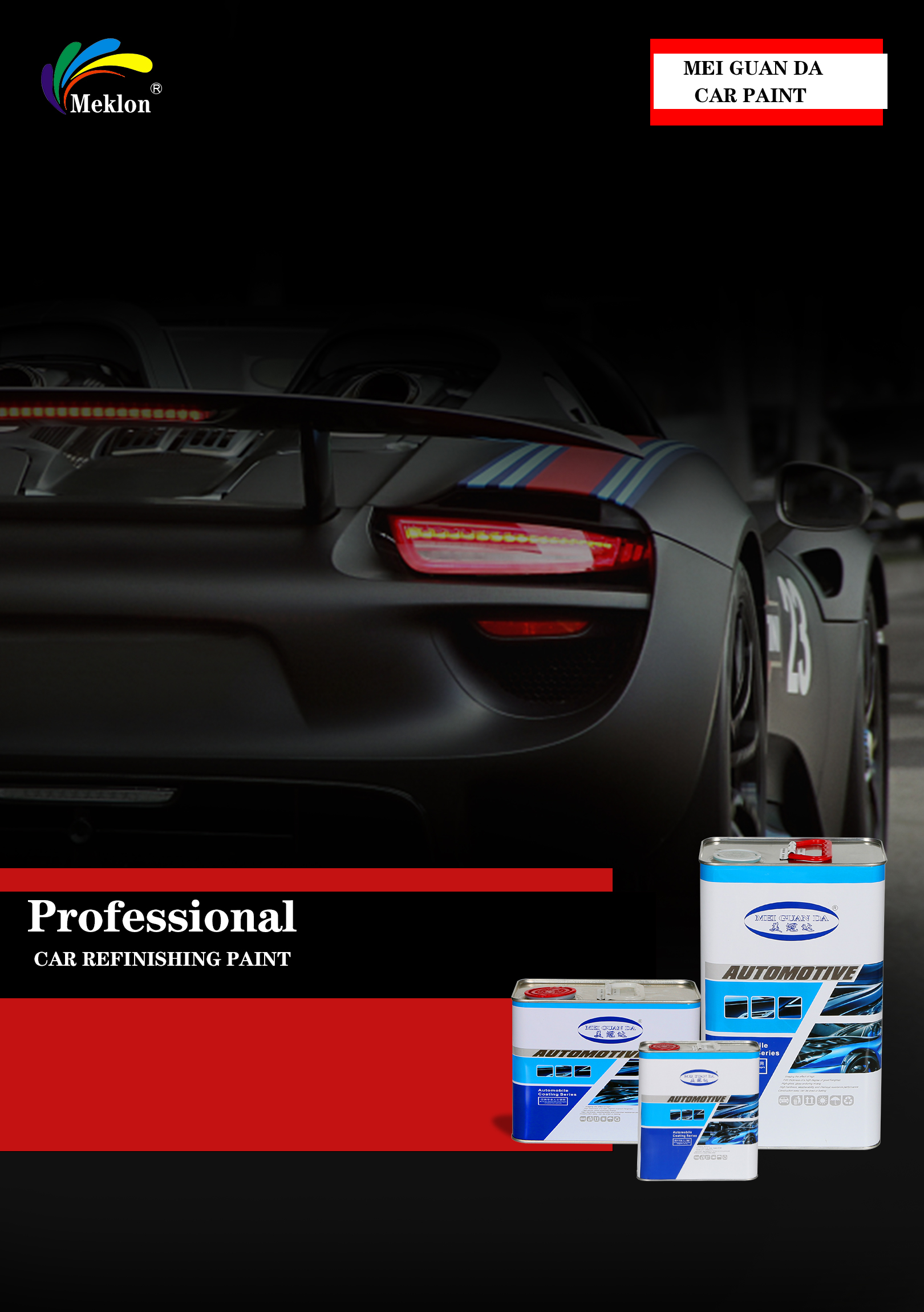 New PavCarPaint Sliver Automotive Paints