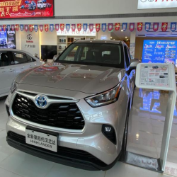 Meklon GAC Toyota 4X1 Opal Silver Finished Car Paint