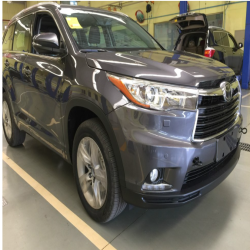 GAC Toyota 1G3 Tungsten Grey Finished Car Paint