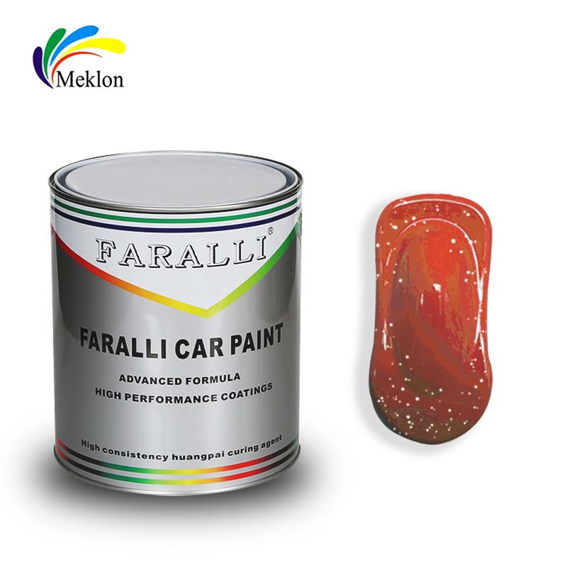 1K Automotive paint High Quality coating Medium Yellow