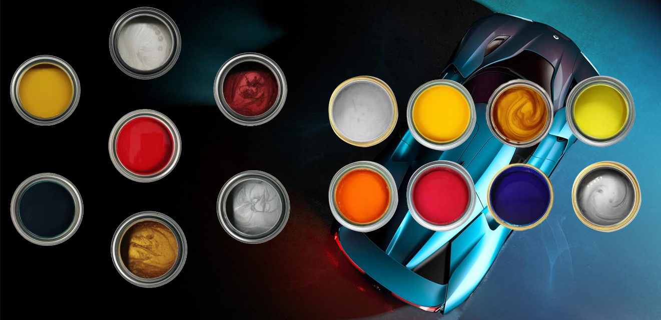 Auto refinish paint