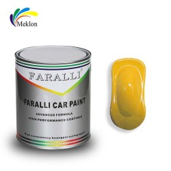 mud yellow car paint