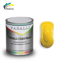 crystal yellow pearl coating