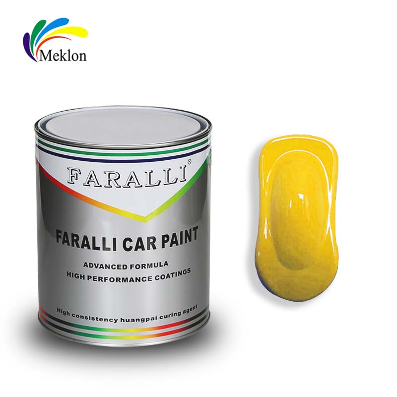 Crystal yellow Pearl Car Refinish Paint Wholesale Affordable Product Good Quality