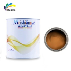 transparent iron yellow car paint