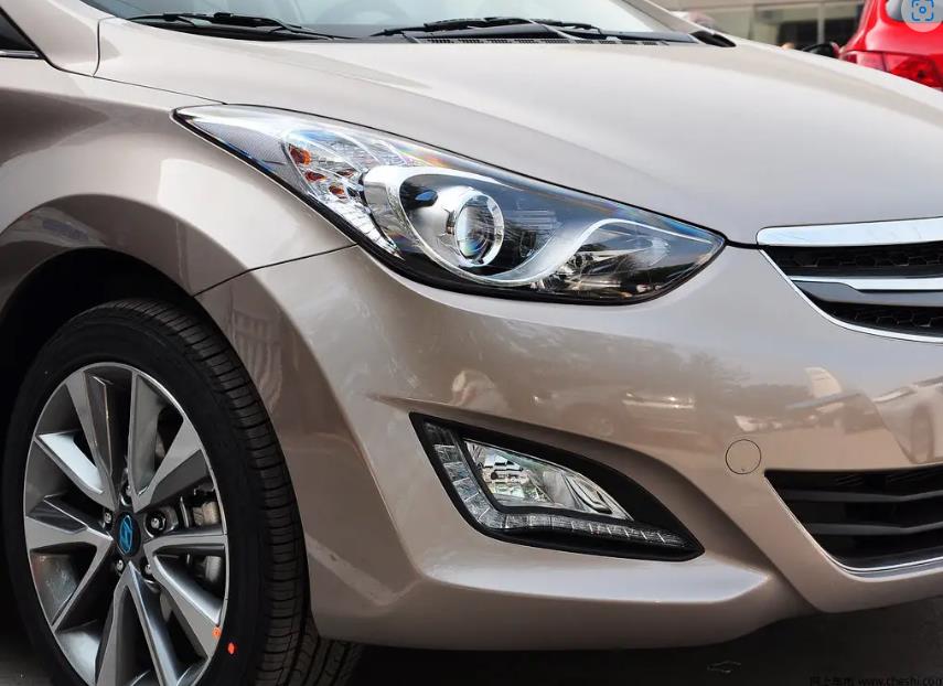 Beijing Hyundai R5N Amber Gold Finished Car Paint