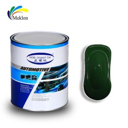 green pearl car paint